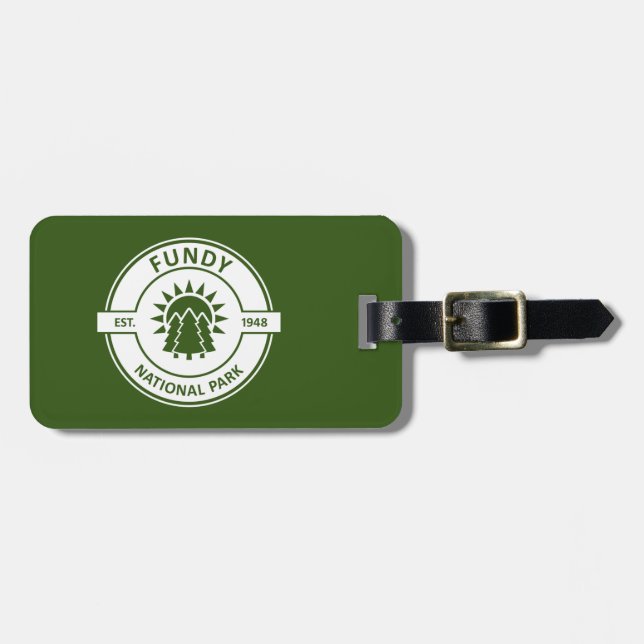 Fundy National Park Luggage Tag (Front Horizontal)