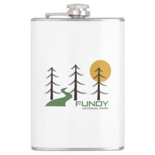Fundy National Park Trail Hip Flask