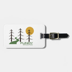 Fundy National Park Trail Luggage Tag