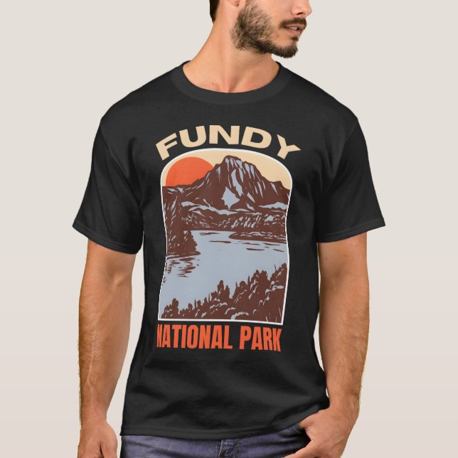Fundy , New Brunswick � Spirit of Australia T-Shirt (Front)
