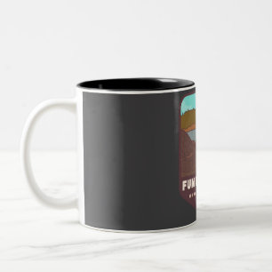 Fundy trail - New Brunswick, Canada Two-Tone Coffee Mug