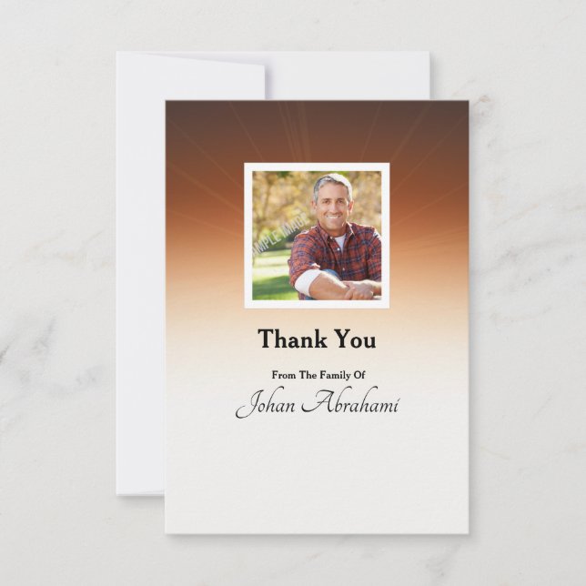 Funera Thank You Card (Front)