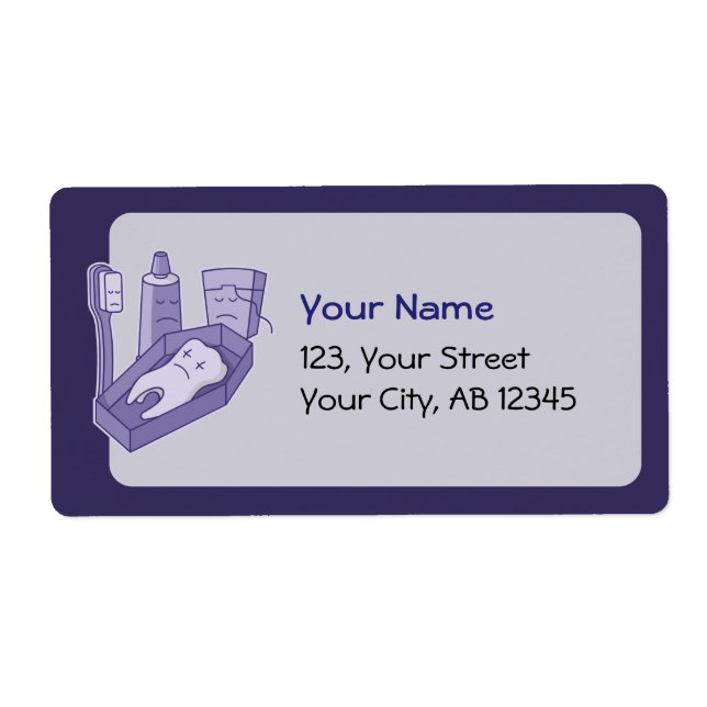 Funérailles des dents (Devant)