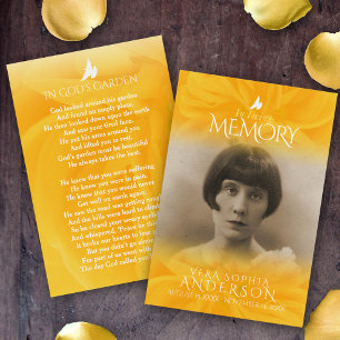 Funérailles en mémoire d'amour rose poème de prièr