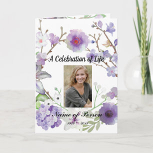 Funeral/Celebration of Life/Memorial Program