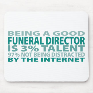 Funeral Director 3% Talent Mouse Pad