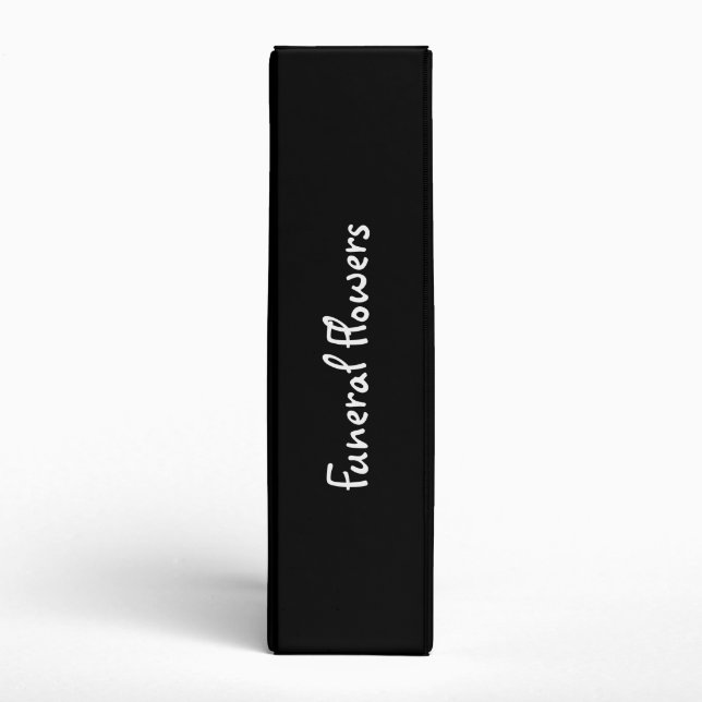 Funeral Director Merchandise | Funny Gifts Binder (Spine)
