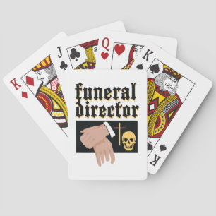 Funeral Director Playing Cards