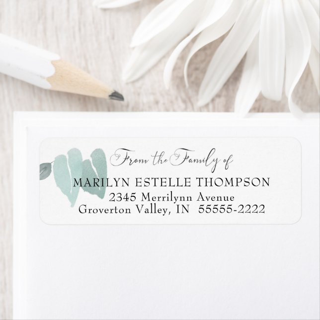 Funeral FROM THE FAMILY OF Green Heart Leaves (Insitu)