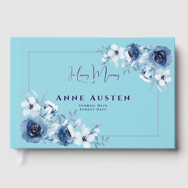 Funeral Guest Book (Front)