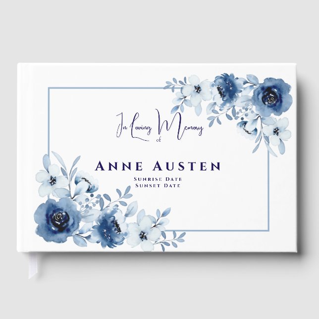 Funeral Guest Book (Front)