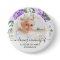 Funeral In Loving Memory Purple Floral Photo