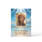 Funeral Mass Service Prayer Thank You Photo Beach