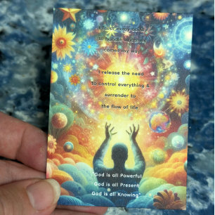 Funeral / Memorial Remembrance Prayer Card