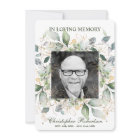 Funeral Memorial Sympathy Poem Prayer Thank You