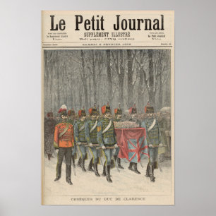 Funeral of Albert Victor  Duke of Clarence Poster