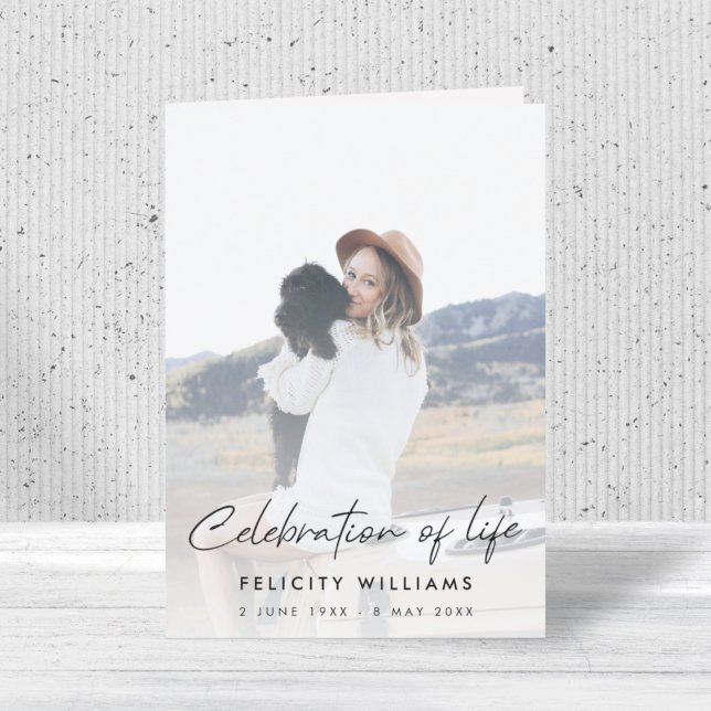 Funeral Order of Service | Celebration of Life Program (Creator Uploaded)