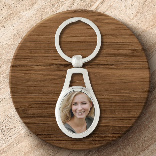 Funeral Photo Memorial Keepsake Keychain (Creator Uploaded)