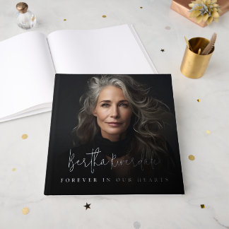 Funeral Photo Remembrance Memorial Keepsake Guest Book