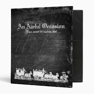 Funeral Procession Customizable Binder