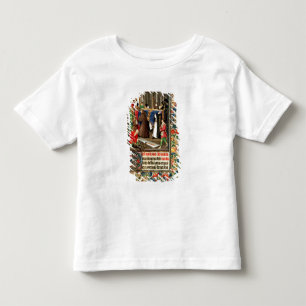 Funeral procession with grave-diggers toddler t-shirt