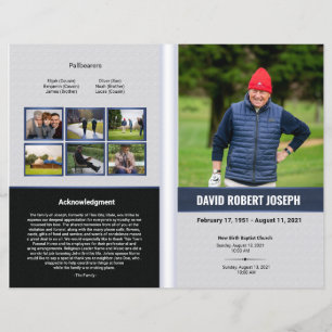 Funeral Program Template