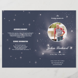 Funeral Program Template