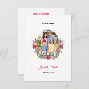 Funeral Program Template