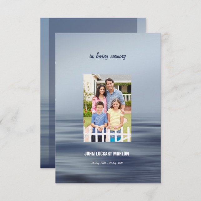 Funeral Program Template (Front/Back)