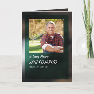 Funeral Program Template Memorial