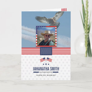 Funeral Program Template Military Army