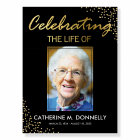 Funeral Sign | Celebration of Life Photo