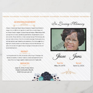 Funeral Template