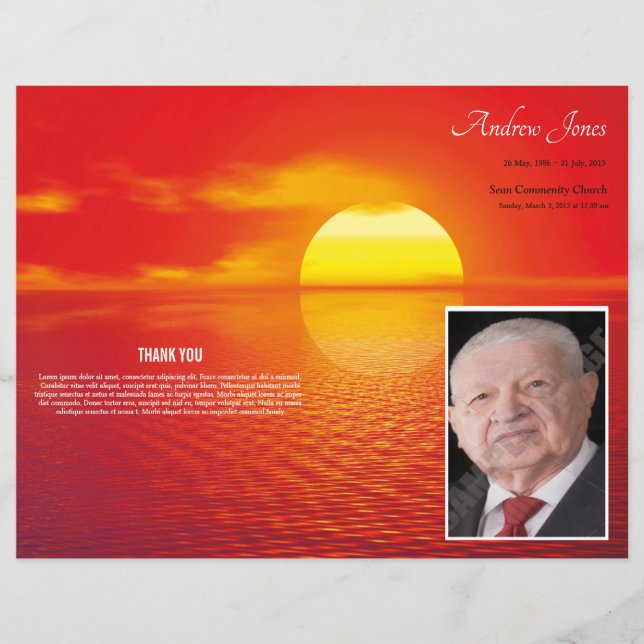 Funeral Template (Front)