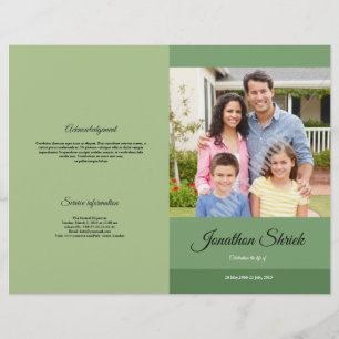 Funeral Template Brochure