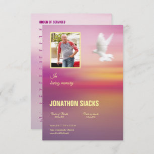 Funeral Template Card