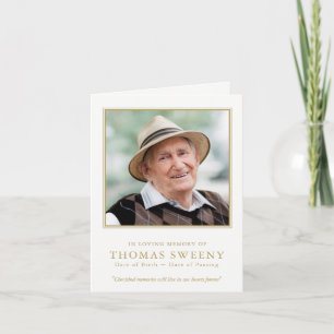 Funeral Thank You Cards   Cherished Memories