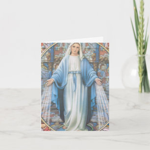 Funeral Thank You Cards Hail Mary 01