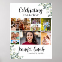 Funeral Welcome Sign Template