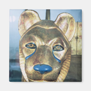 Funerary bedhead in the form of a lion magnet