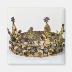 Funerary crown of Philippe of France  1404 Magnet