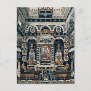 Funerary decoration to the memory of Henri II Postcard