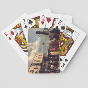 Funerary honours given to Titian who died in Venic Playing Cards