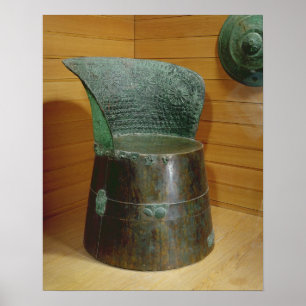 Funerary throne, Villanovan period, 1st half 7th c Poster