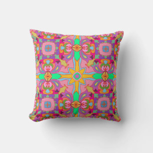 Funfair Reversible Throw Pillow