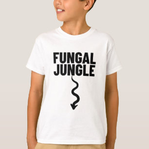 Fungal Jungle Arrow Funny Airport Cruise Exchange T-Shirt