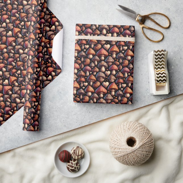 Fungi Family Wrapping Paper (Crafts)