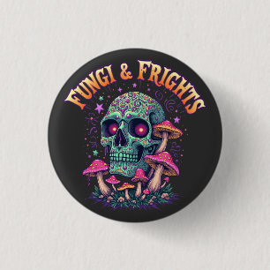 Fungi & Frights 1 Inch Round Button
