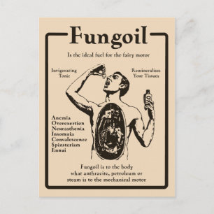 Fungoil Annonce - Carte postale
