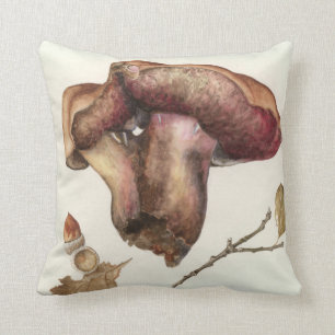 Fungus Throw Pillow